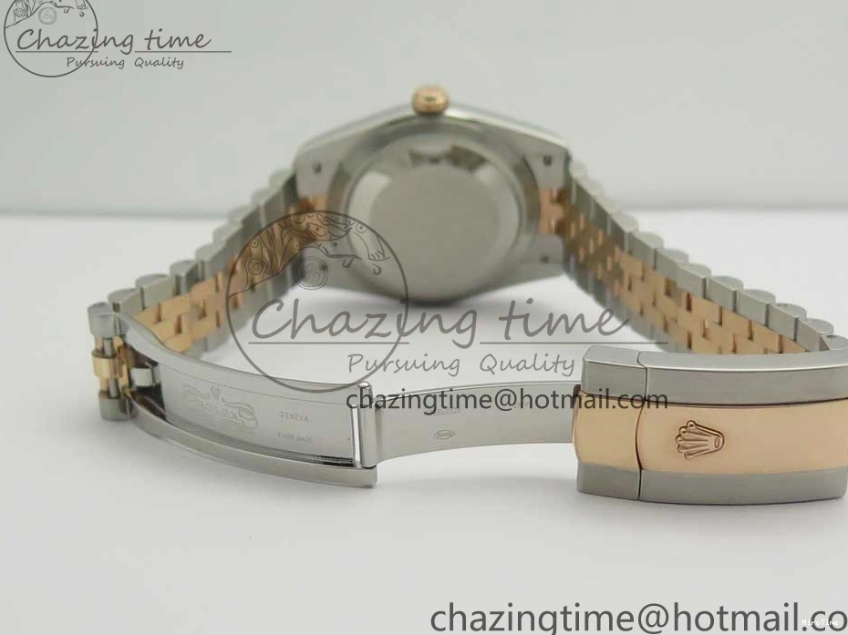 MiroTime 0309 DateJust 36mm 904 SS RG Wrapped 116231 GMF Gray Dial on SS RG Wrapped Jubilee Bracelet A Durable 3276